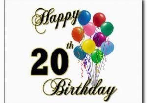 Happy Birthday 20 Years Old Quotes 40 20th Birthday Wishes