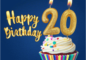 Happy Birthday 20 Years Old Quotes Happy Birthday 20 Years Old Animated Card Download On
