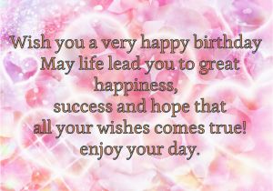 Happy Birthday and New Year Wishes Quotes Wish You A Very Happy Birthday Pictures Photos and