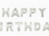 Happy Birthday Balloon Banner Silver 27 Best 25th Birthday Quarter Century Party Images On