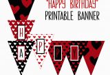 Happy Birthday Banner Australia Printable Happy Birthday Banner Birthday Party Printable