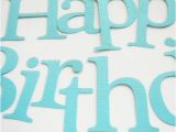 Happy Birthday Banner Cut Out Die Cut Cardstock Letters Happy Birthday Die Cut Letters