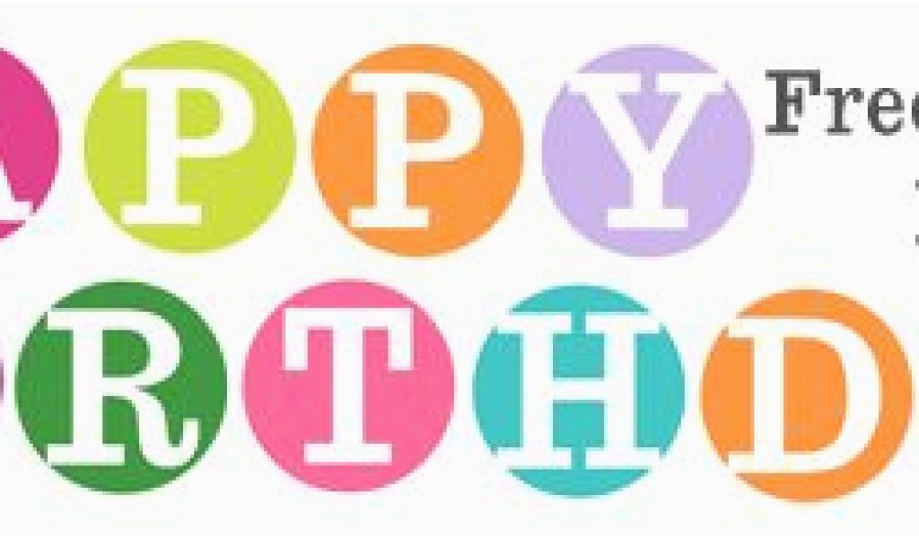 happy birthday banner individual letters happy birthday