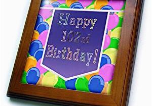 Happy Birthday Banner Online India Buy 3drose Balloons with Purple Banner Happy 102 Birthday