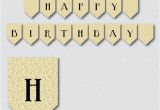 Happy Birthday Banner Pdf Free Happy Birthday Banner Gold Glitter Banner Printable