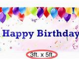 Happy Birthday Banner Reusable Happy Birthday Banner Party Decorations Vinyl Sign 4 Hole