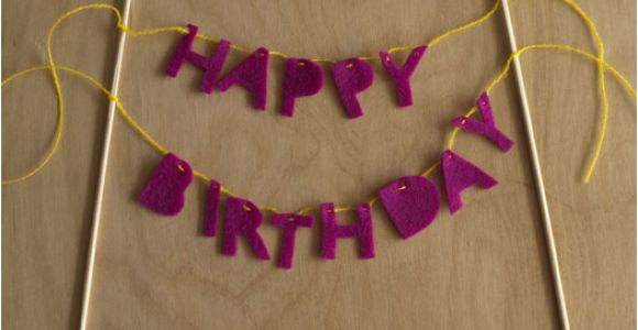 Happy Birthday Banner Tutorial Cake Creative Co Diy Tutorial Happy Birthday Cake Banner