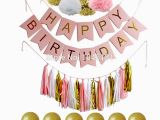 Happy Birthday Banner White and Gold Aliexpress Com Buy 100set Happy Birthday Banner with
