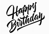 Happy Birthday Banner Zum Ausdrucken Happy Birthday Lettering Vector Free Download