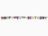 Happy Birthday Banners Ebay Party Decoration Jointed Banner Happy 50th Birthday 6 5
