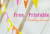 Happy Birthday Banners Free Printable 15 Free Birthday Printables Family Printable Birthday