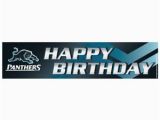 Happy Birthday Banners Melbourne Nrl Panthers Birthday Banner 2015 Ea Party Supplies