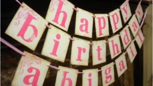 Happy Birthday Banners to Make Happy Birthday Banner Customized with Namesign by