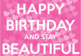 Happy Birthday Brenda Quotes Happy Birthday and Stay Beautiful Brenda Poster