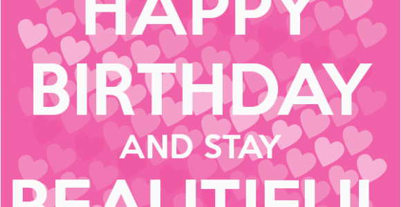 Happy Birthday Brenda Quotes Happy Birthday and Stay Beautiful Brenda Poster