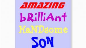 Happy Birthday Card for son On Facebook Happy Birthday son Facebook Quotes Quotesgram