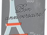 Happy Birthday Card In French Greeting Card Happy Birthday From France at Minted Com