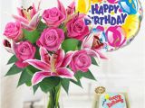 Happy Birthday Flowers and Balloons Images Happy Birthday Cake with Flowers and Balloons Www Imgkid