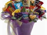 Happy Birthday Flowers and Chocolates Happy Birthday Candy Chocolate Bar and Cookie Bouquet