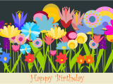 Happy Birthday Flowers Graphics Cards Meinlilapark