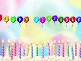 Happy Birthday Flowers with Balloons Alles Gute Zum Geburtstag Blumen Und Luftballons Bilder