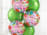 Happy Birthday Flowers with Balloons the Flower Garden Happy Birthday Balloon Bouquet the