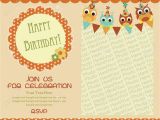 Happy Birthday Invites Template Happy Birthday Invitation Cards Happy Birthday
