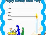 Happy Birthday Jesus Party Invitations Church House Collection Blog Printable Happy Birthday