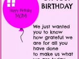 Happy Birthday Mom Card Sayings Happy Birthday Mom Quotes Birthday Quotes for Mother