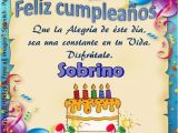 Happy Birthday Primo Quotes Feliz Cumpleanos sobrino Nancho Que Lo Pases Muy Bien