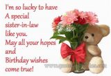 Happy Birthday Quote for Sister In Law Happy Birthday Sister In Law Quote Pictures Photos and