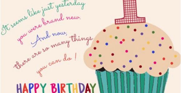 Happy Birthday Quotes for 1 Year Old Boy 1st Birthday Quotes for 1 Year Old Kid First Birthday