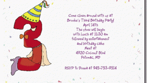 Happy Birthday Quotes for 3 Year Old Birthday Invitation Quotes for 3 Year Old Best Happy