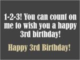 Happy Birthday Quotes for 3 Year Old Birthday Wishes for Three Year Old Happy Birthday