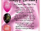 Happy Birthday Quotes for A Cousin Happy Birthday Poems for My Cousin 12 Happy Birthday