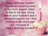 Happy Birthday Quotes for Aunts Happy Birthday Auntie Wishes Quotes 2happybirthday