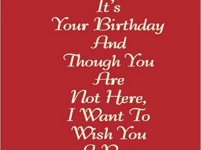 Happy Birthday Quotes for Deceased Friend Items Similar to Happy ...