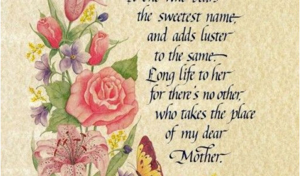 Happy Birthday Quotes For Deceased Mother In Memory Of Moms In Heaven 