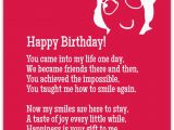 Happy Birthday Quotes for Friends Cute Birthday Poem for Best Friend Birthdaywishings Com