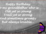 Happy Birthday Quotes for Grandfather Funny Grandpa and Grandson Quotes Quotesgram