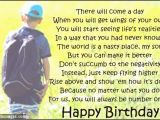 Happy Birthday Quotes for My son From Mom Happy Birthday to My son In Heaven Quotes Quotesgram