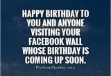 Happy Birthday Quotes Pictures for Facebook Happy Birthday Quotes for Facebook Quotesgram