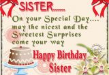 Happy Birthday Quotes to A Sister Happy Birthday Sister Quotes for Facebook Quotesgram