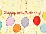 Happy Birthday to My 10 Year Old son Quotes Sweet 10th Birthday Wishes and Quotes for Boys and Girls