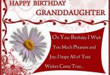 Happy Birthday to My Granddaughter Quotes Happy Birthday Granddaughter Quotes Quotesgram