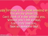 Happy Birthday to My Wife Funny Quotes Birthday Wishes for Wife