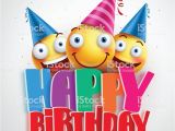 Happy Birthday to You Banner Happy Birthday to You Vector Banner Design with Funny