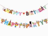 Happy Birthday Vahini Banner Kids Birthday Happy Party Hats Bunting Banner Happy