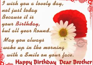 Happy Birthday Wishes to My Brother Quotes Happy Birthday Wishes for Brother Quotes Quotesgram