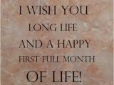 Happy One Month Birthday Quotes Happy Full Moon Baby Wishes What to Write In One Month
